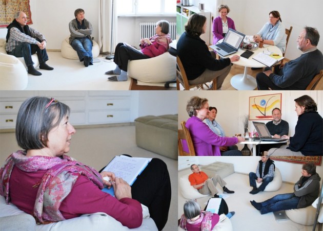 Kleingruppen in der Münchner Schreibwerkstatt