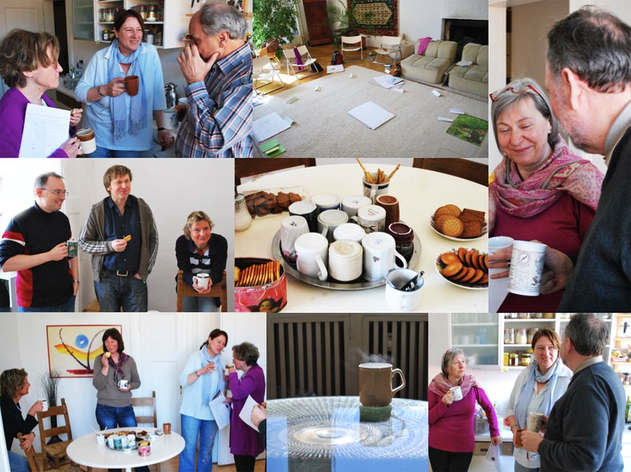 Teepause in der Münchner Schreibwerkstatt